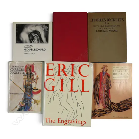 SIX PUBLICATIONS INCL. ERIC GILL